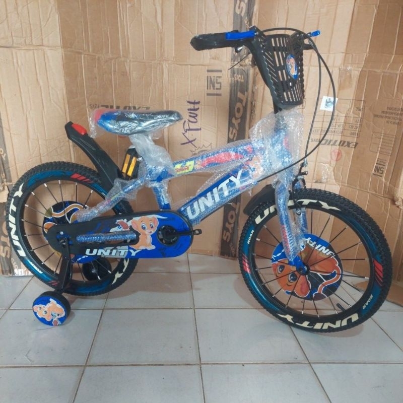 Sepeda Anak cowok Laki Laki  Bmx Unity Roar