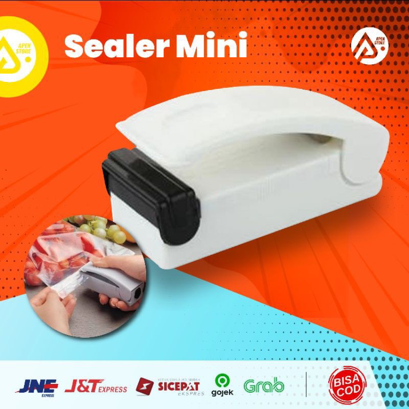 Sealer Mini Mini Hand Heat Sealer || Perlengkapan Peralatan Alat Dapur Rumah Tangga Grosir Barang Un