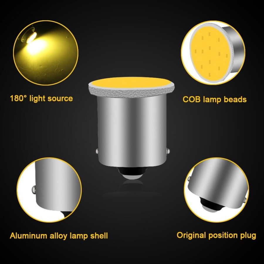 led rem sein 1156 cob plasma bayonet 1 kaki BY ADN