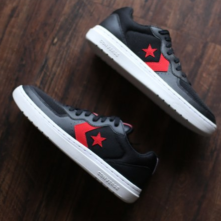 Endarfootwear - CONVERSE RIVAL OX BLACK WHITE