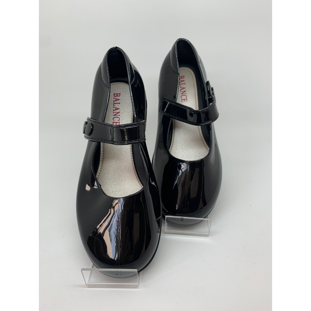 Sepatu Anak Sepatu Sekolah Perempuan Cewek Import Karet BLC 642-2B