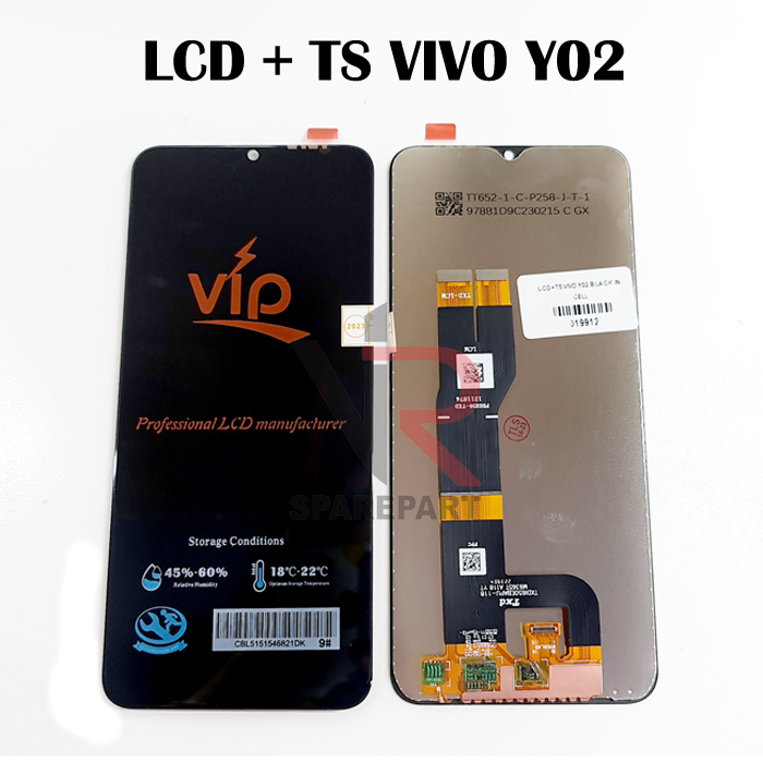 LCD VIVO Y02  FULLSET TOUCHSCREEN