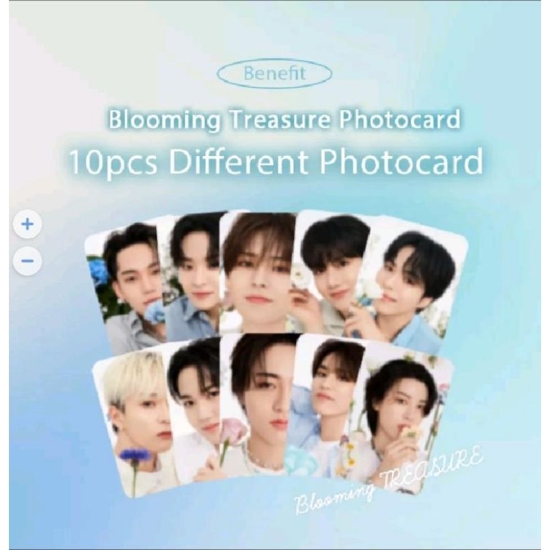 PHOTOCARD TREASURE BLOOMING