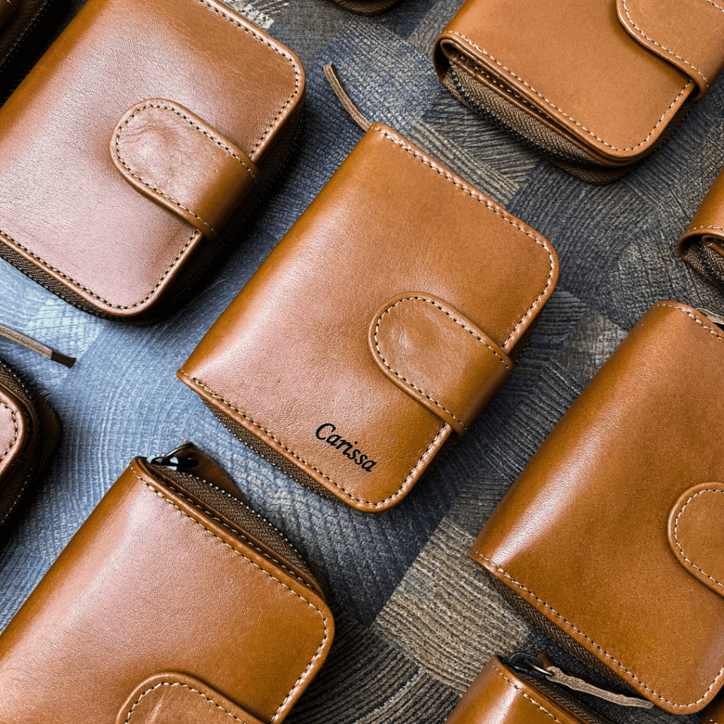 DOMPET KULIT WANITA ASLI ORIGINAL 100% ASTER WALLET - GRATIS UKIR NAMA