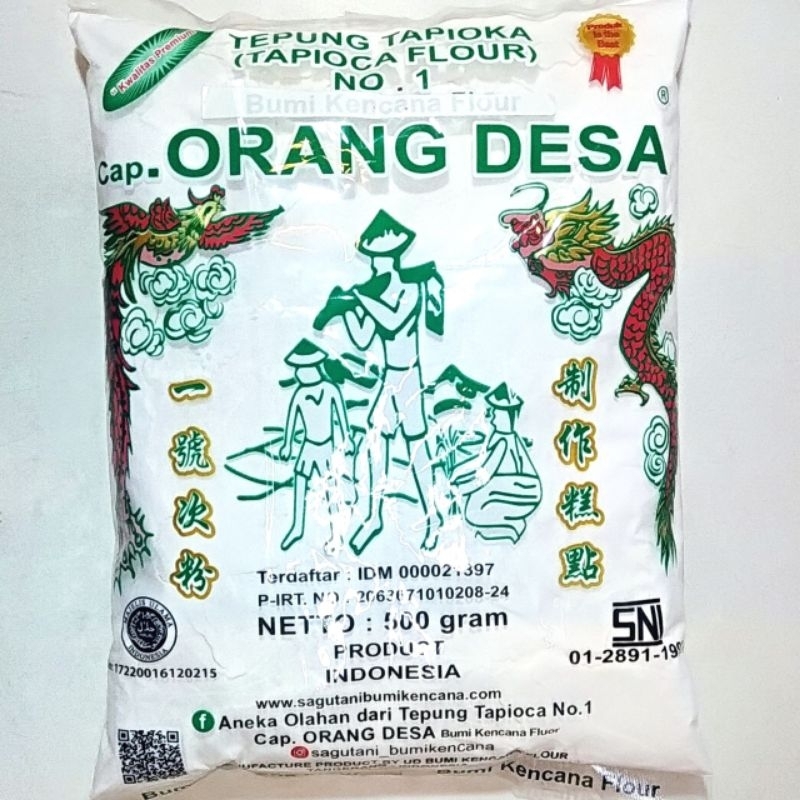 

Orang Desa Tepung Tapioca 500 gr | Tepung Kanji