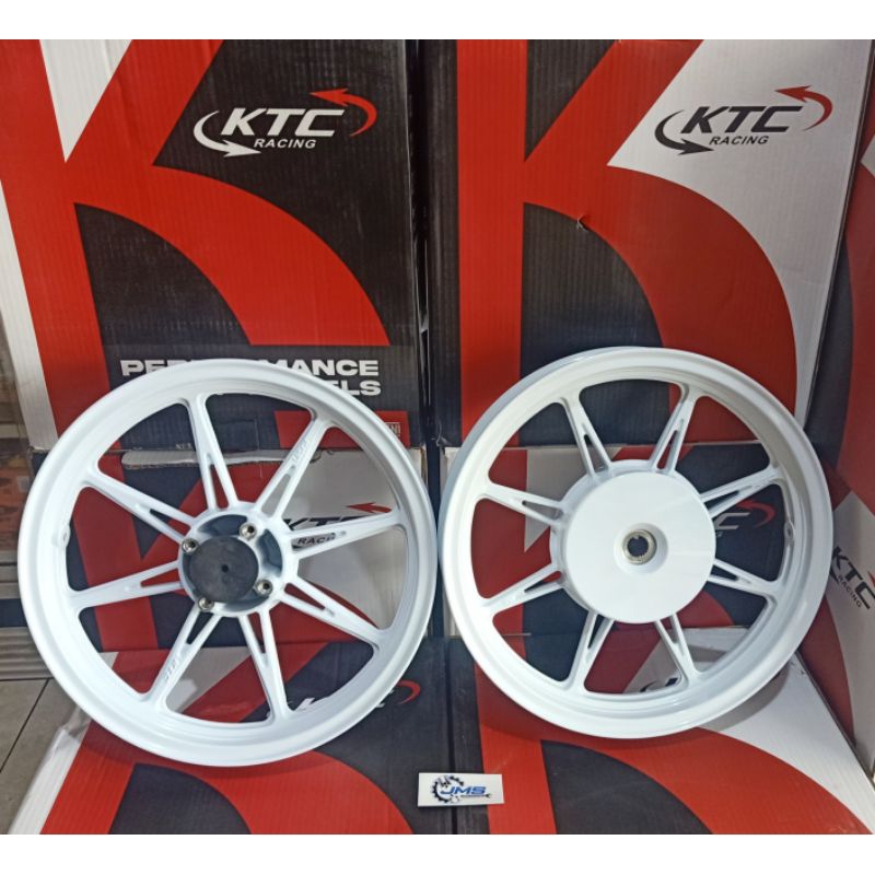 Velg Ktc Racing Spectre Beat/ Scoopy Fi/ Vario 110 Putih