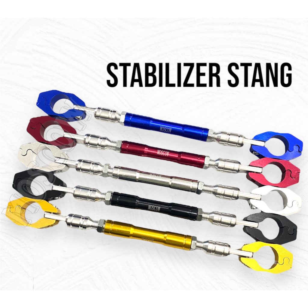 STABILIZER STANG CNC PALANG STANG MOTOR UNIVERSAL 2 TONE CNC MERK MOSCOW STABILISER STANG PALANG STIR MOTOR PNP