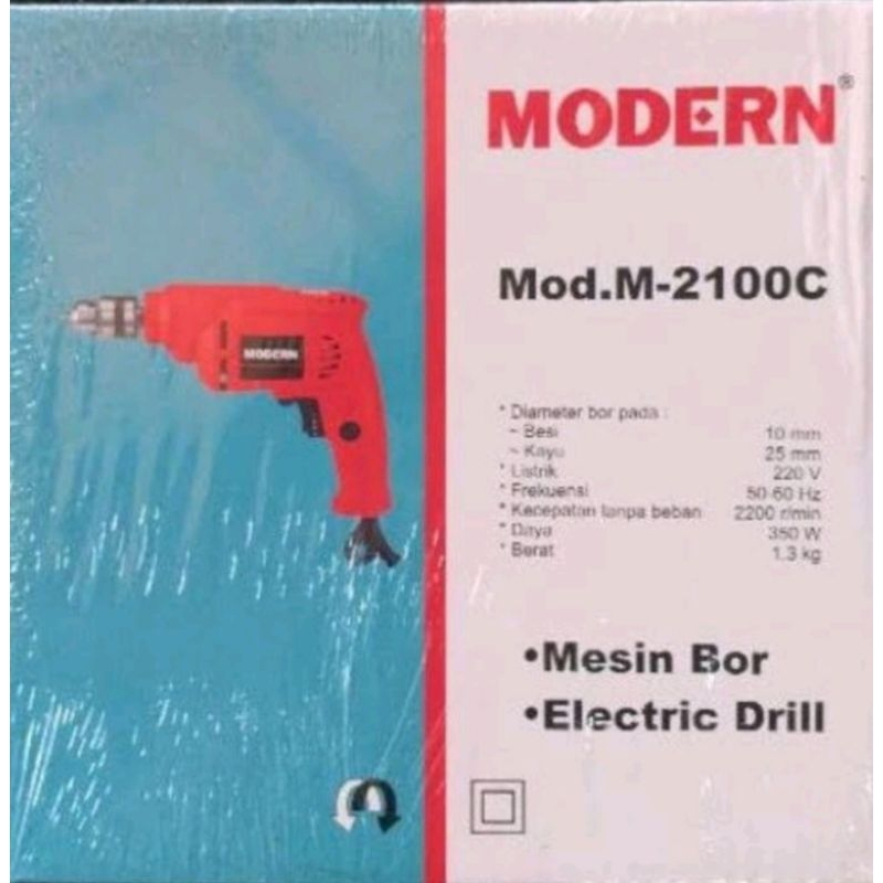 Mesin Bor Tangan Modern M 2100 C / Bor Modern M2100C