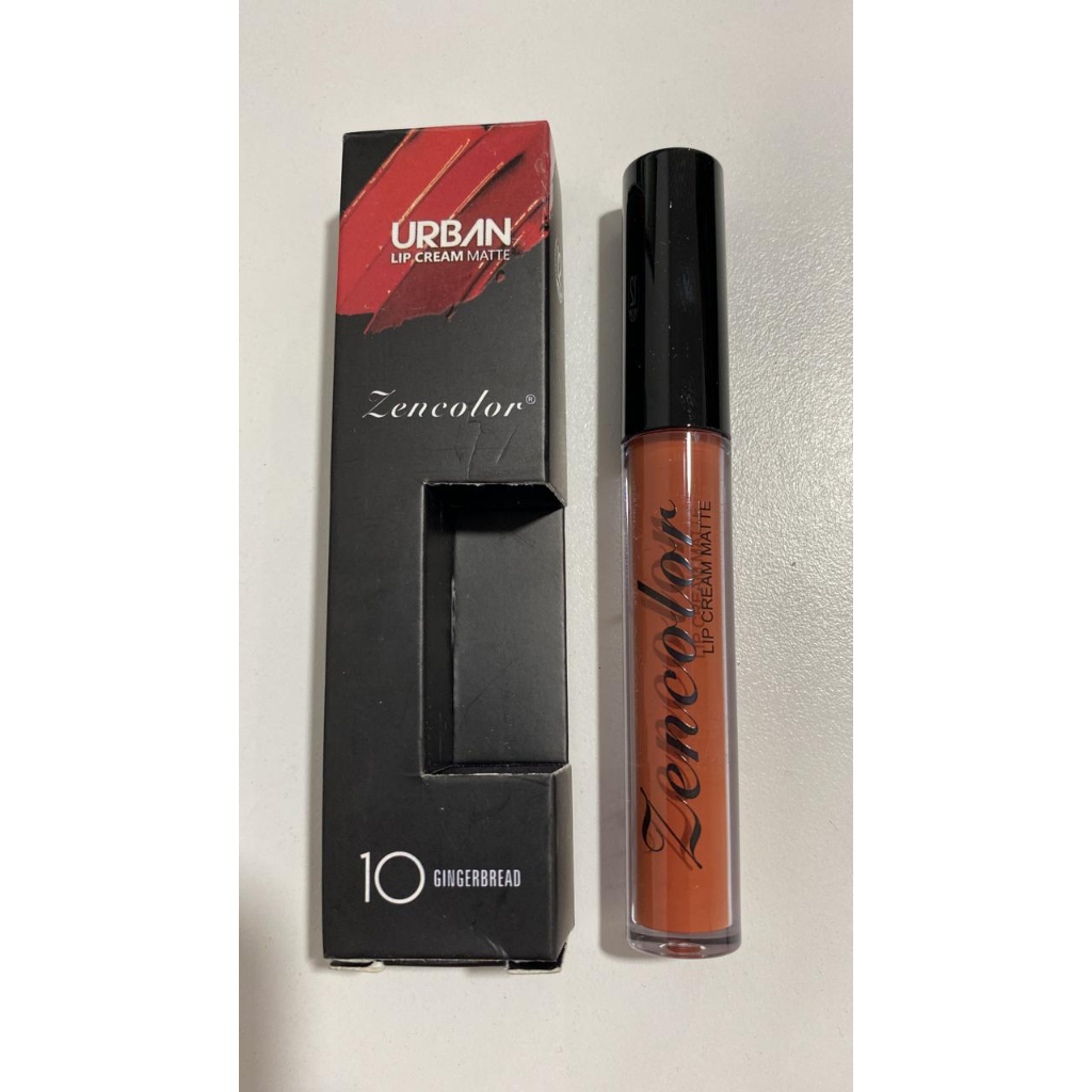ZENCOLOR URBAN MATTE LIPCREAM LIPSTICK-10 GINGER BREAD