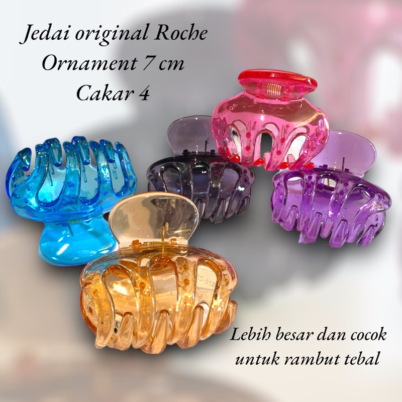 Jedai Roche Ornament 6cm / 7cm Asli Original Made in Thailand