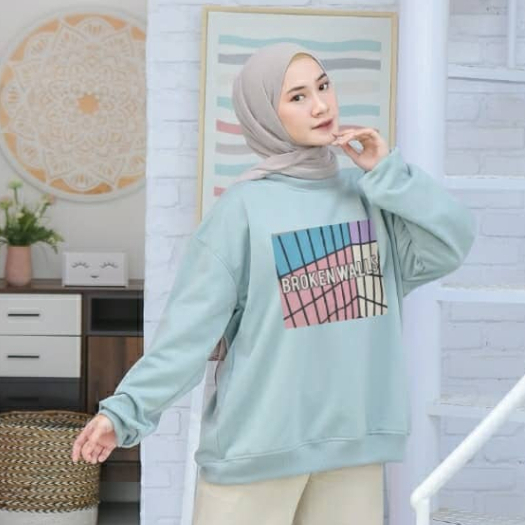 PublicFashion - Broken Wals Sweater - Sweater Pria dan Wanita XXL