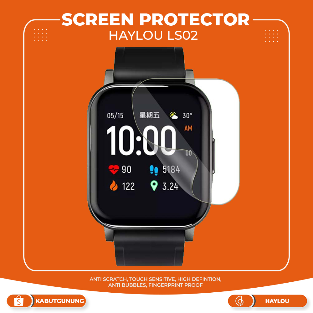 Screen Protector Anti Gores Pelindung Layar TPU For Aukey Haylou LS02