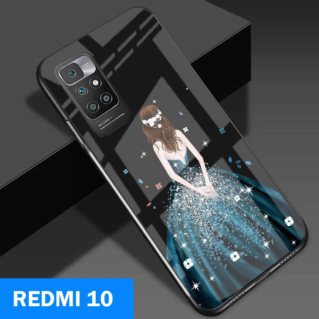 (S07) Softcase Glass Xiaomi Redmi 10 -Case Hp Xiaomi Redmi 10 - Casing Hp Xiaomi Redmi 10