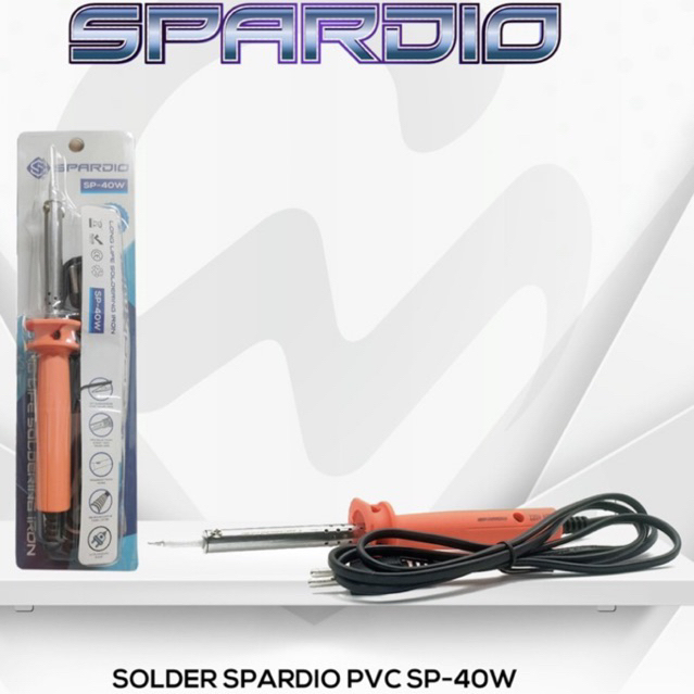 SOLDER 40watt 60watt SPARDIO