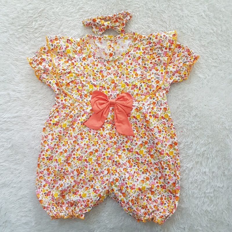 Baju Bayi Tiara Jumpsuit set