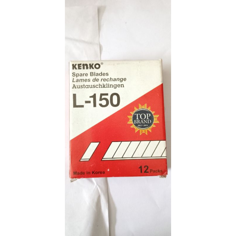 

CUTTER KENKO L-150 BESAR, CUTTER ISI ULANG, PEMOTONG, PISAU UKIR, KATER KENKO ISI ULANG