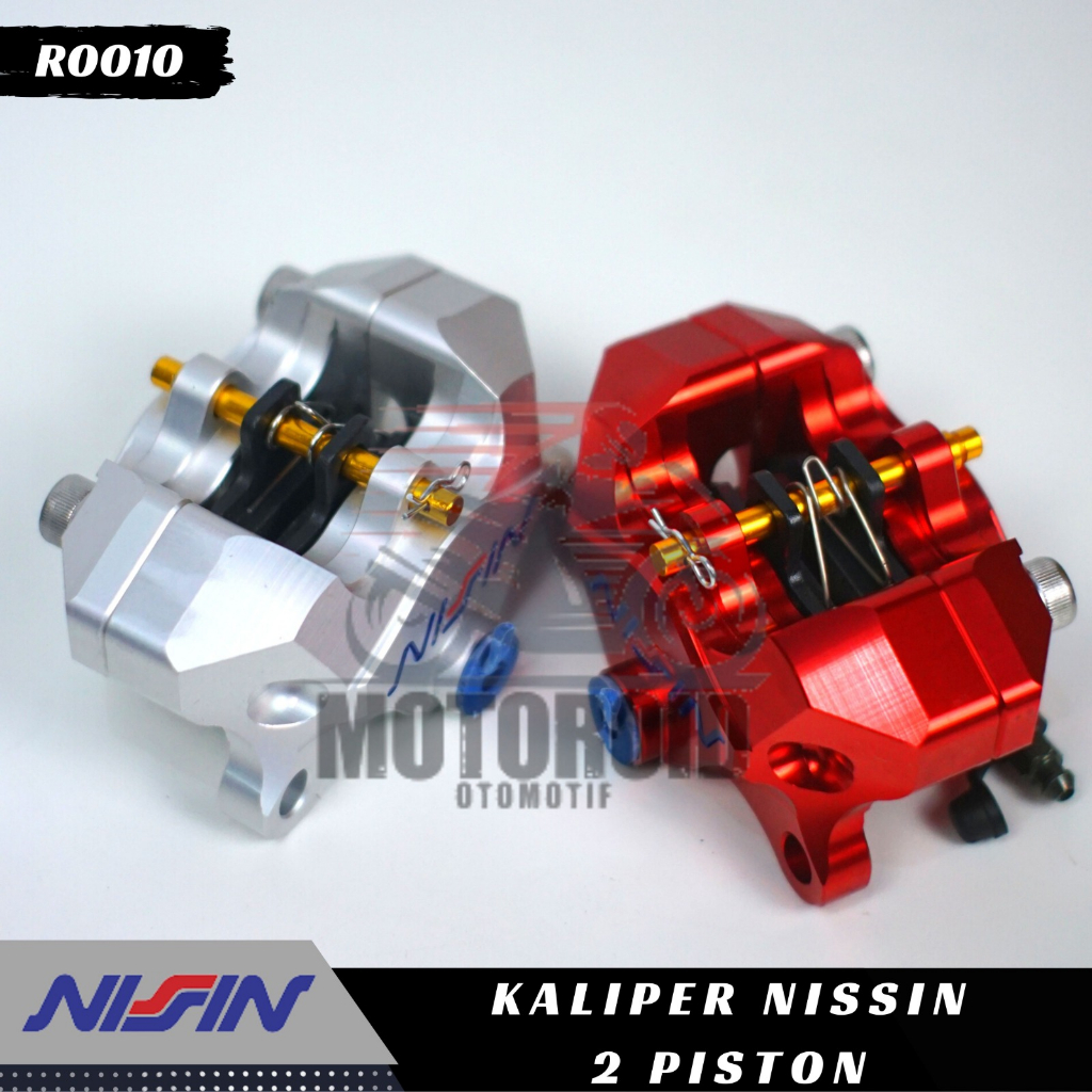 Kaliper 2Piston Palababi Universal Motor Beat Scoopy Mio Fino Nmax Ninja Satria Fu MX king model Kepala babi Thailand