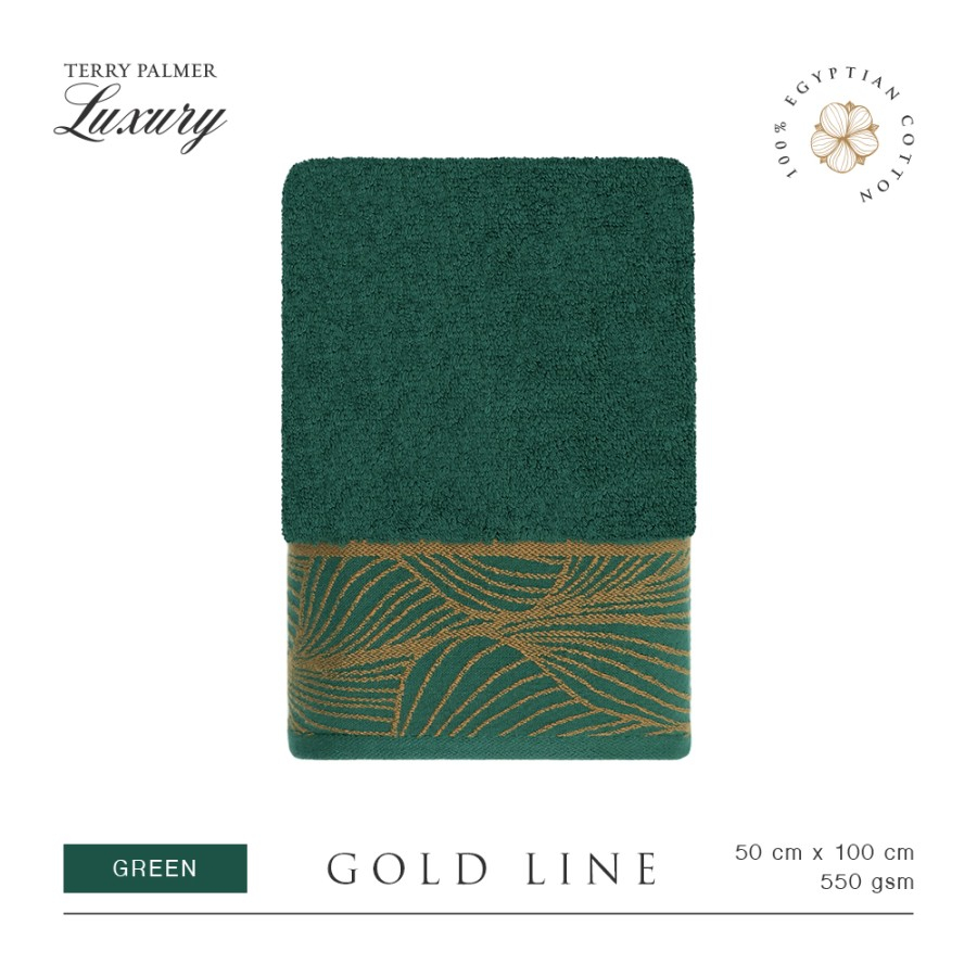 HANDUK MANDI DEWASA TERRY PALMER LUXURY EGYPTIAN GOLDLINE 50 x 100 CM SERAP AIR ORGINAL BY TERRY PALMER GROUP