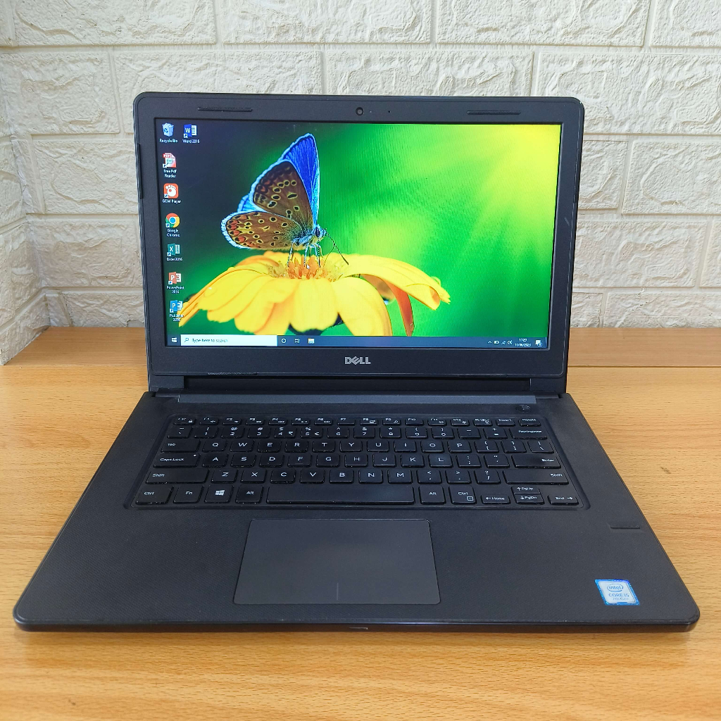 Laptop Dell Vostro 14 Core i5 Gen 7 RAM 8GB SSD 256GB 512GB Siap Pakai