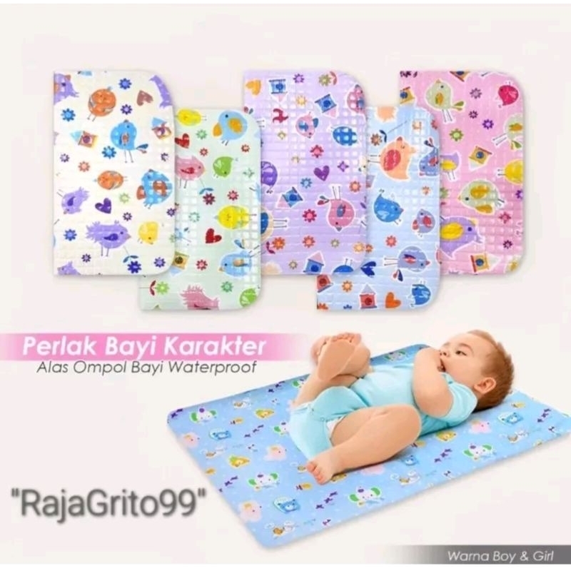 Perlak Bayi Water Proof / Perlak Alas Ompol Bayi - Mattress Protector Bahan PVC (1 Pcs)