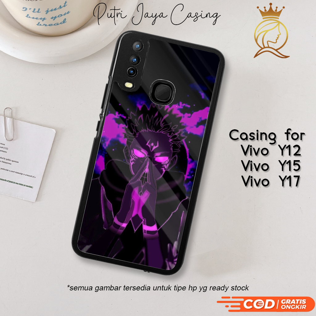 Case Hp Vivo Y12 Y15 Y17 Casing Vivo Y12 Y15 Y17 Motif ANIMESUKUNA Casing Terbaru Case Karakter Lucu