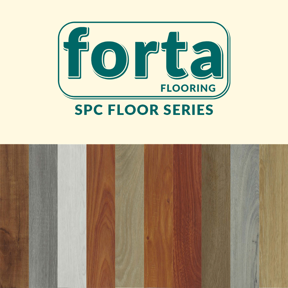 SPC Lantai Kayu Flooring Merk FORTA