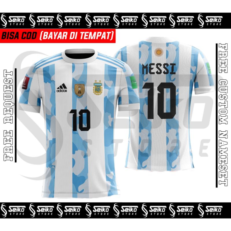 Jersey Argentina Home 2021 Full printing
