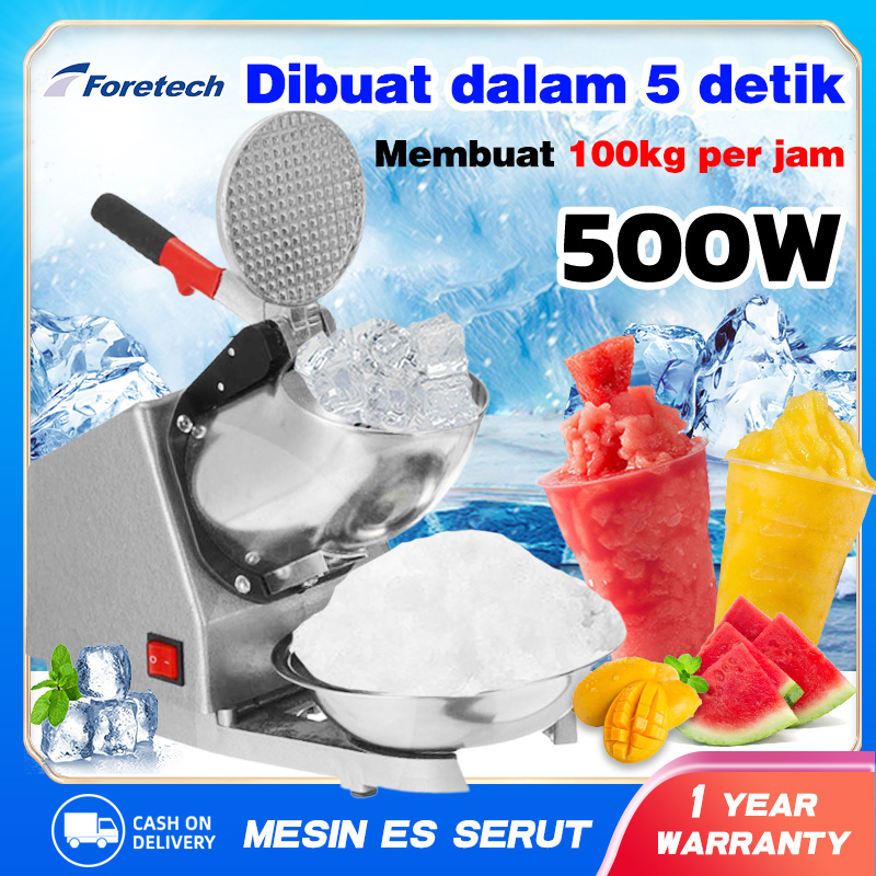 Alat Penghancur Es Mesin Serut Es Batu Ice Crusher Machine Mesin Giling Es Hemat Listrik Efisiensi t