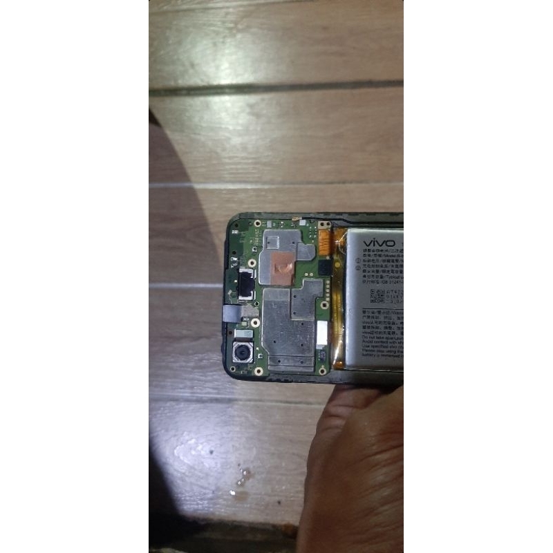 Lcd frame Mesin vivo y81 matot Original Cabutan copotan Ori segel Kaleng