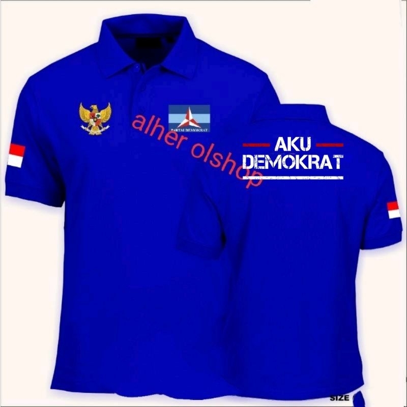 Kaos Demokrat baju Demokrat seragam Demokrat kaos kerah Demokrat kaos katun Demokrat kaos polo Demok