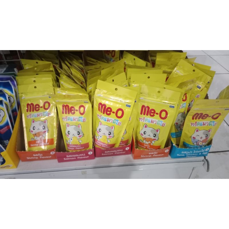 Meo Me O Snack 50gr-cemilan Kucing Kering-cat Snack