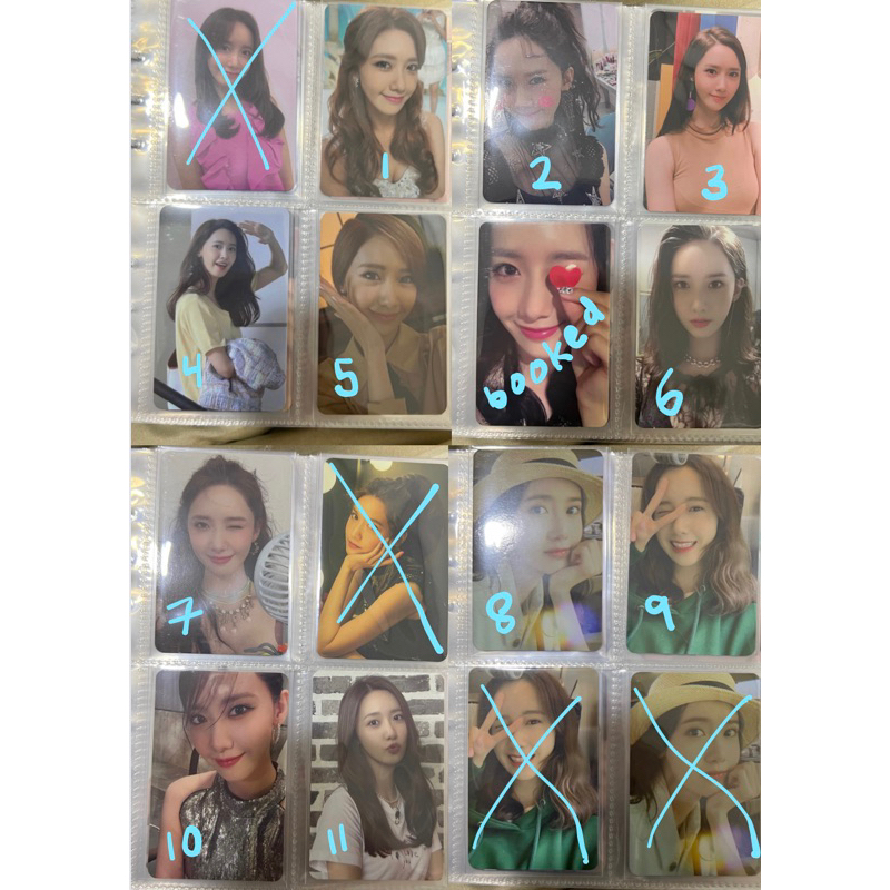 SNSD GIRLS GENERATION YOONA PC PHOTOCARD OFFICIAL
