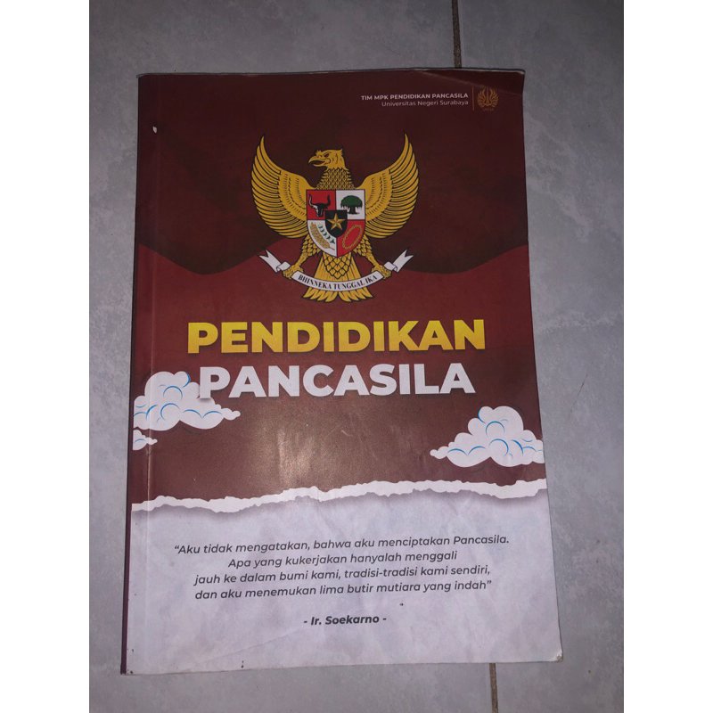 BUKU PENDIDIKAN PANCASILA UNESA