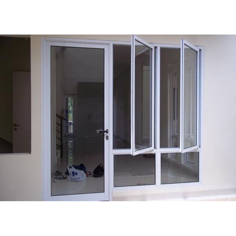 pintu dan jendela kaca aluminium