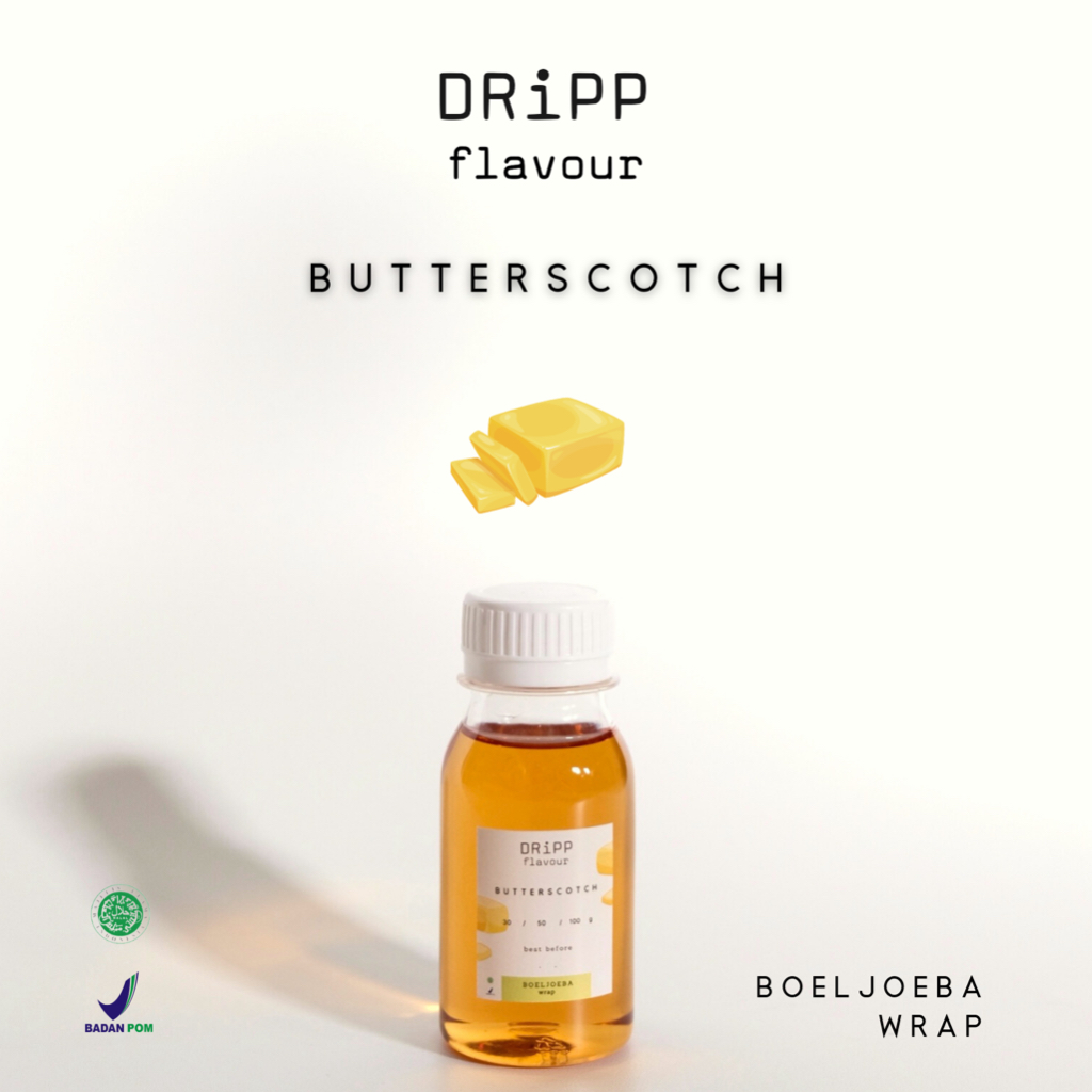 Dripp Butterscotch Syrup Repack [30, 50, 100] g