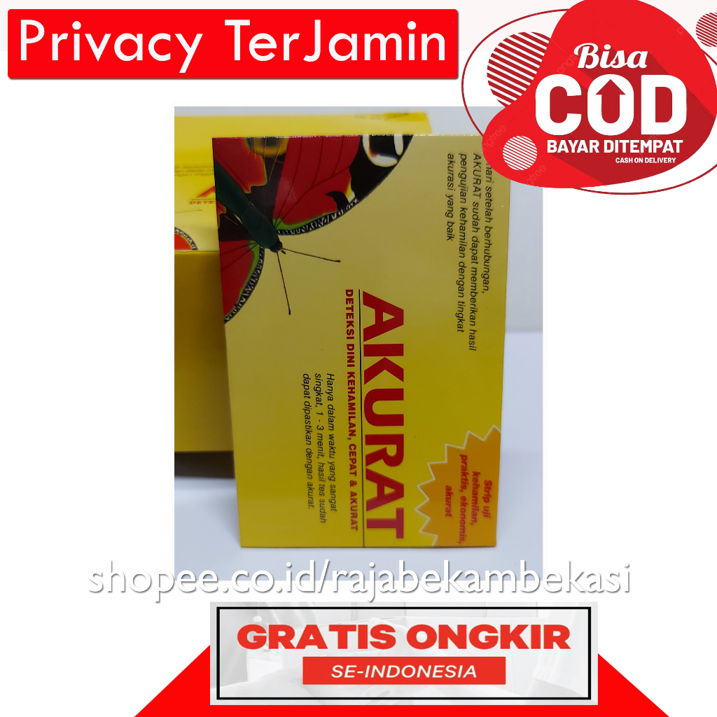 Akurat Strip Testpack / AKURAT Testpack Kehamilan / Test Hamil Akurat