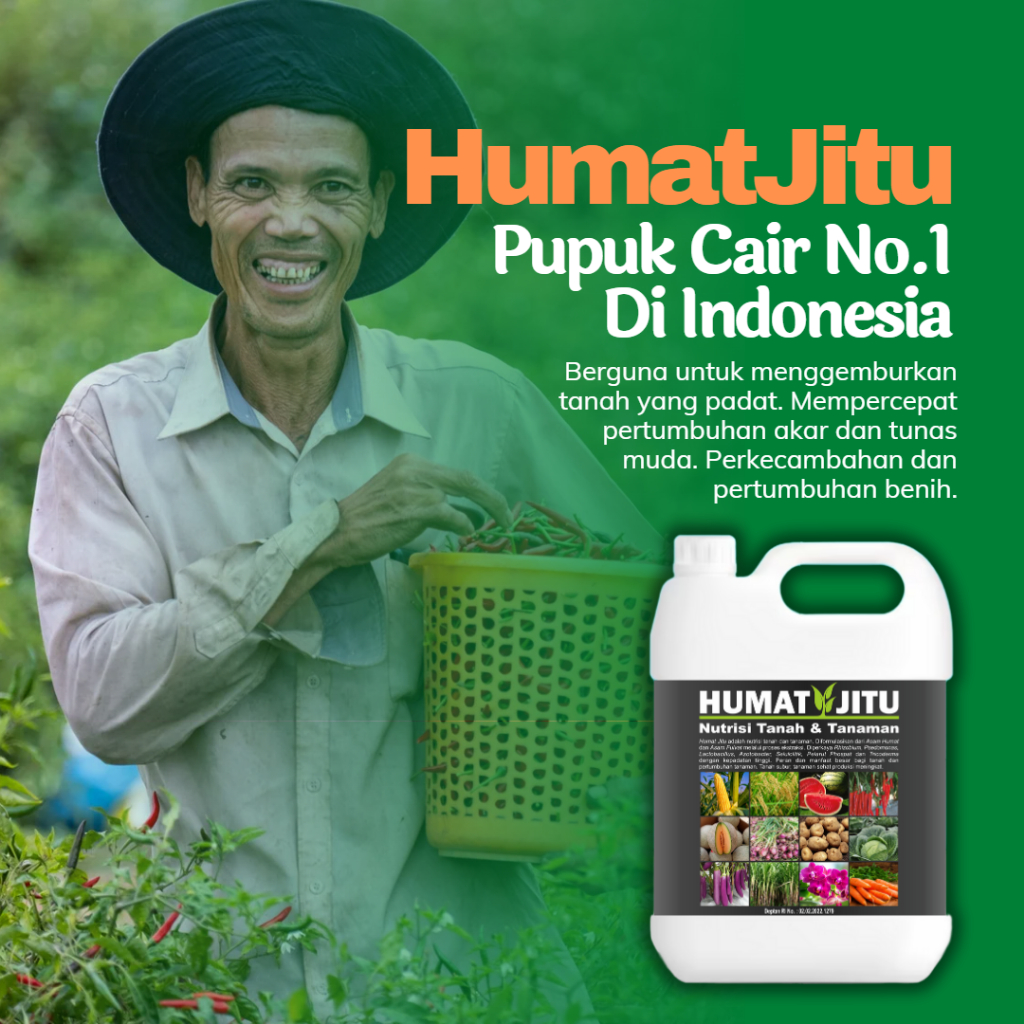 Pupuk Cair Organik Humat Jitu