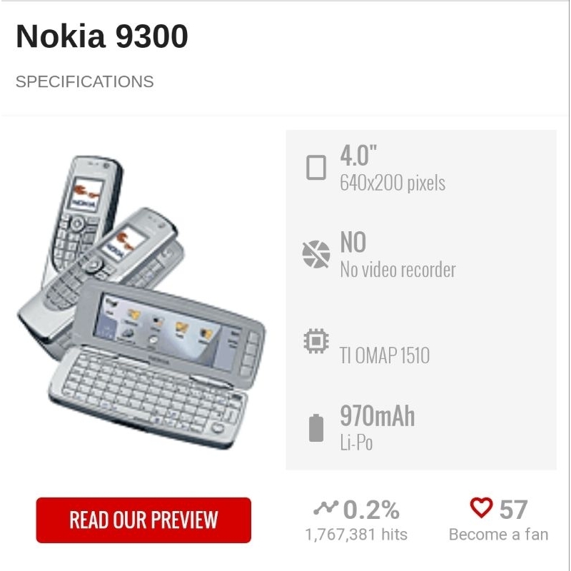 NOKIA 9300 COMUNICATOR HP JADUL HP NOSTALGIA 100% ORIGINAL