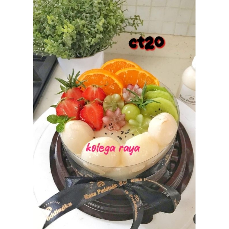 Mika Tumpeng Bulat Mika Tart 20cm CT20 Isi 10 PCS Tersedia Warna Putih dan Coklat