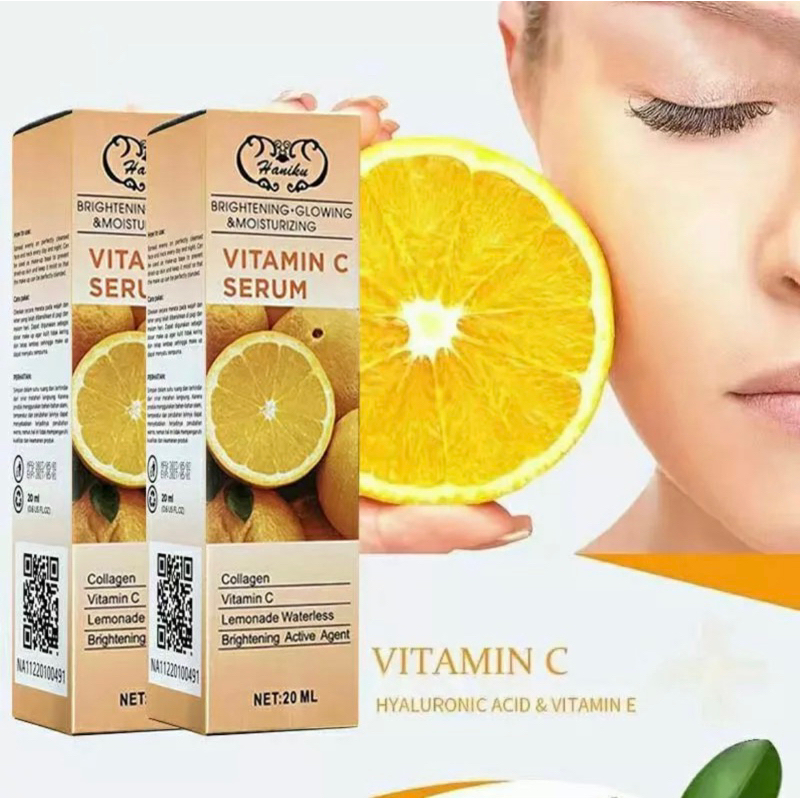 Serum Haniku Original BPOM | Anti Acne | Vit C | Collagen | Gold serum new