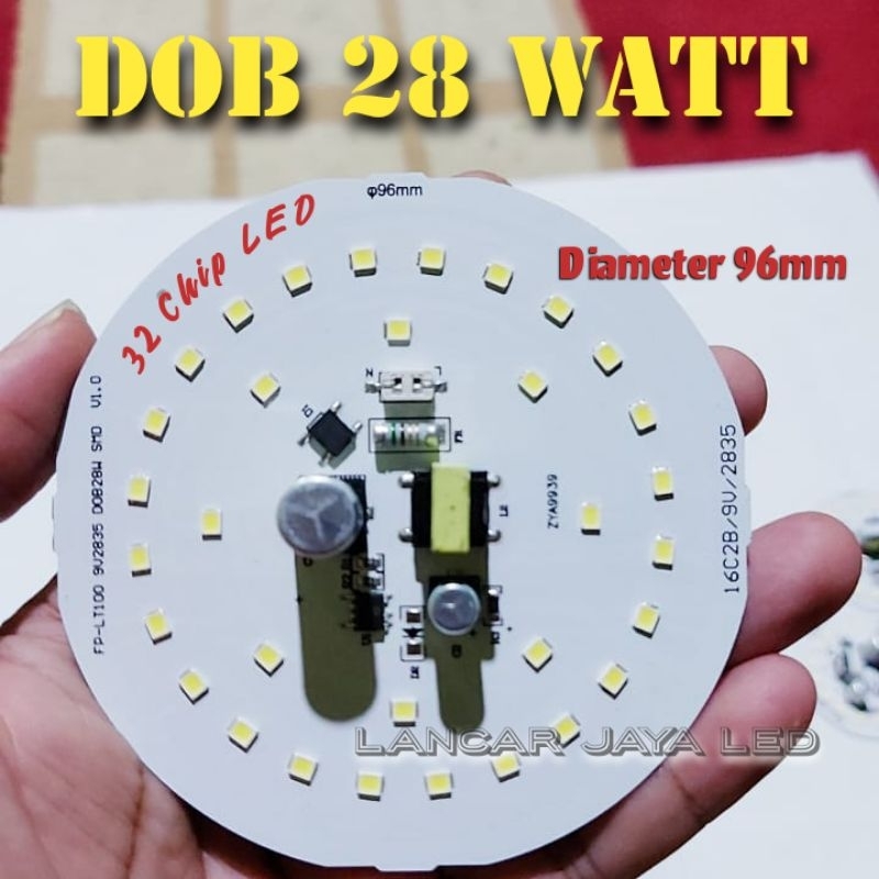 PCB LED AC ( DOB ) 28 Watt TRAFO