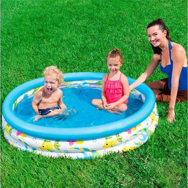Bestway Kolam Renang Anak 51009 /Kolam renang Anak /Kolam mandi Bola Bestway Ocean Life Pool /Bestwa