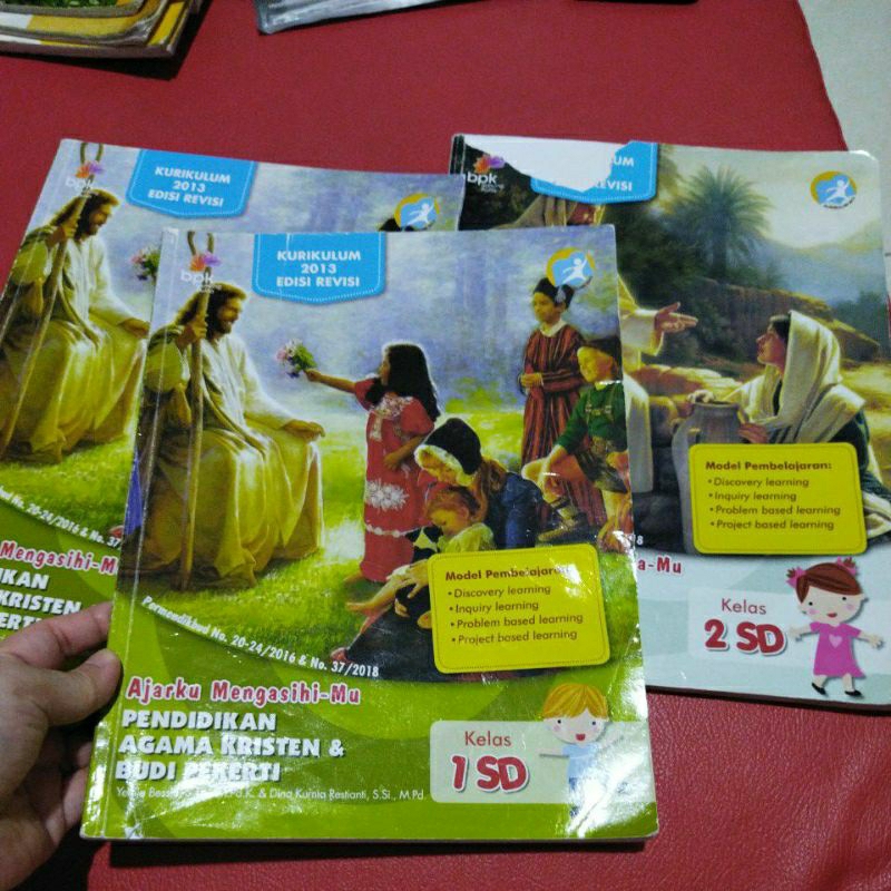 

bpk agama edisi terbaru 1 dan 2 sd ORIGINAL pendidikan agama kristen dan budi pekerti ed terbaru