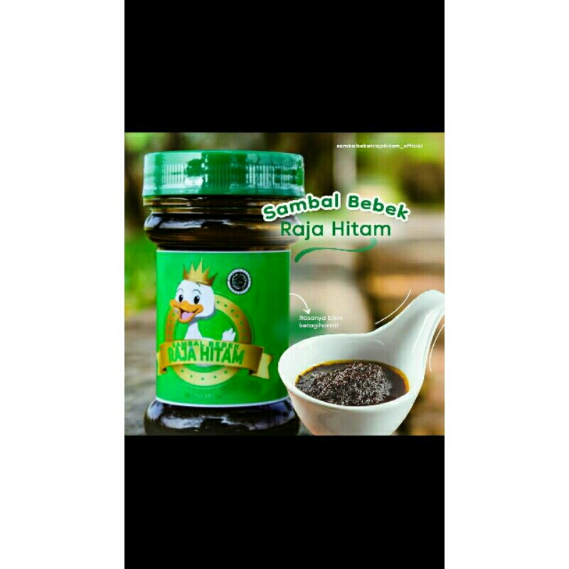 

Sambel Bebek Raja Hitam, sambel madura Botol