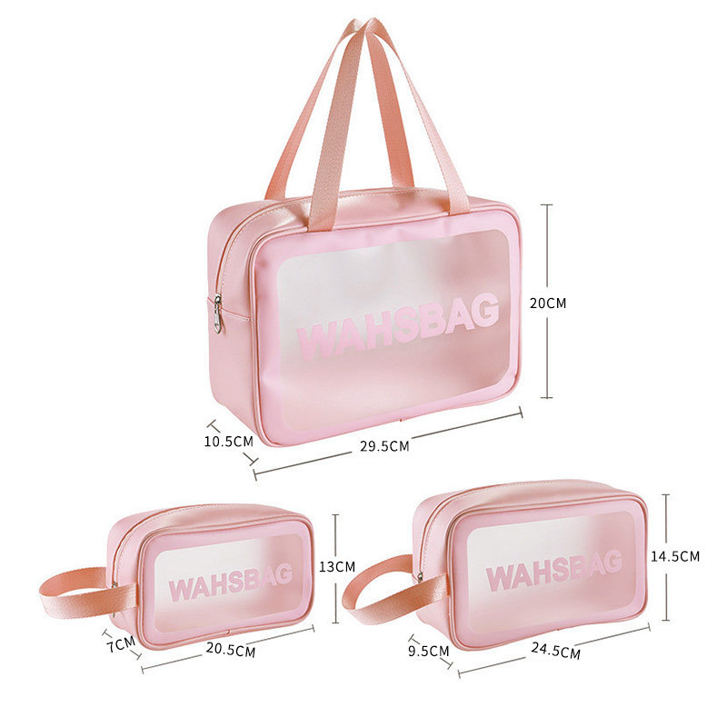 Tas Travel Kosmetik WASHBAG / Tas mandi waterproof Pria Wanita / travelling bag organizer