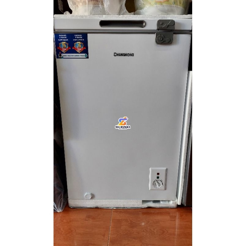 Chest Freezer CHANGHONG FCF 136 DW 100 Liter Freezer Box
