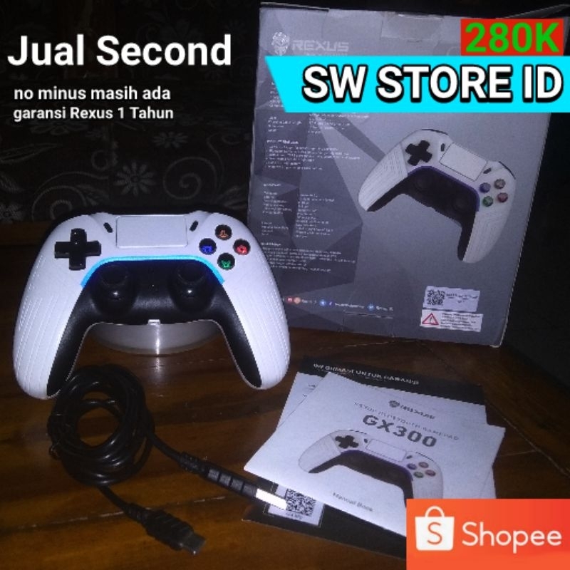 Rexus GX300 + Second Masih Rasa Baru + Masih Ada Garansi Dari Rexus