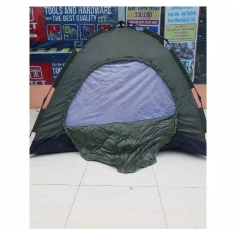 Tenda dome Portable Automatic Jatah TNI / Tenda Jatah TNI