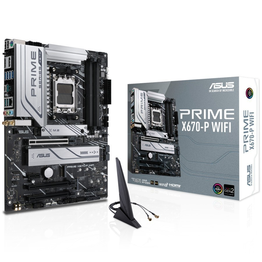 ASUS PRIME X670-P WIFI-CSM | AMD AM5 X670 Gaming Motherboard