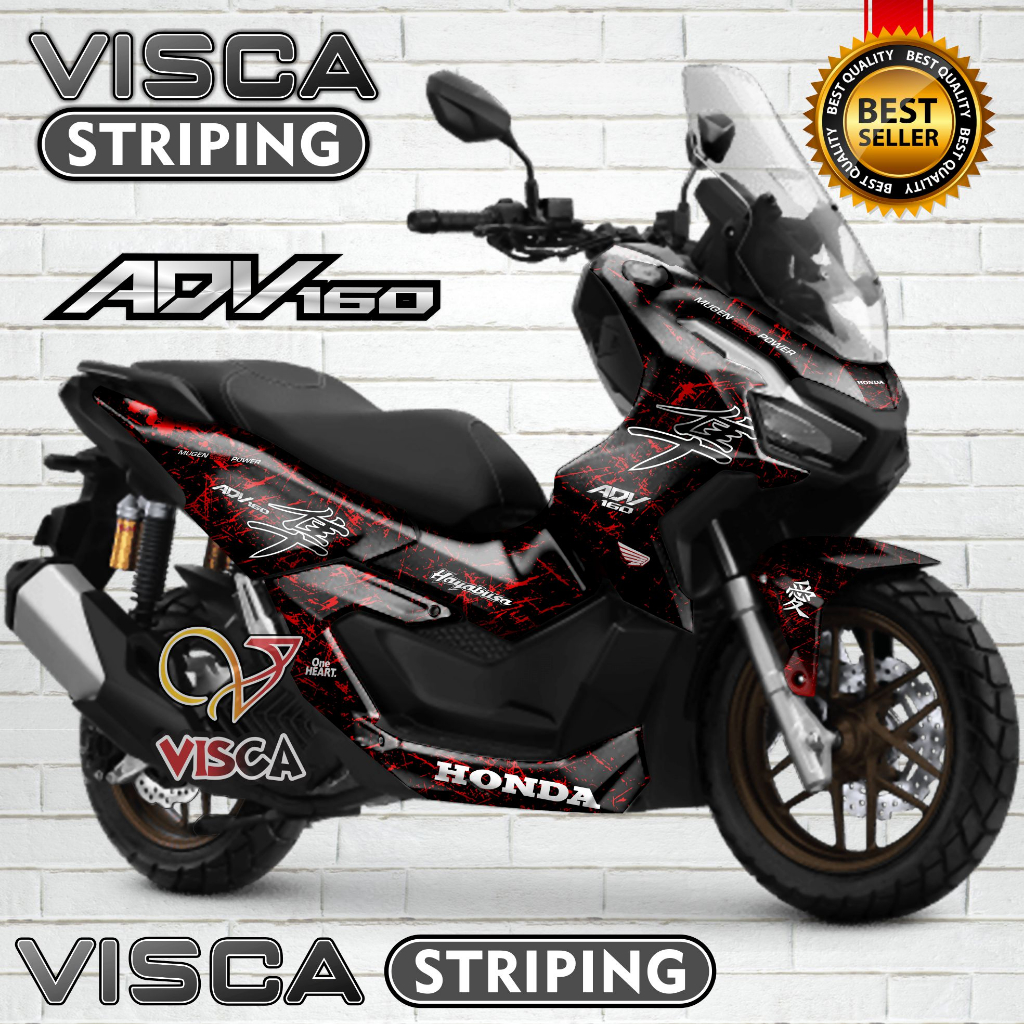 Decal ADV 160 Full Body - Stiker ADV 160 Full Body - Dekal ADV 160 Full Body - Striping ADV 160 Vari